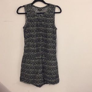 *BOGO 50%*Loft black/white pattern rompers